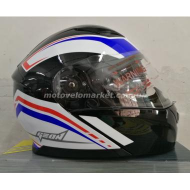 Мотошлем GEON 950 Adventure (модуляр) с очками Blue/Black